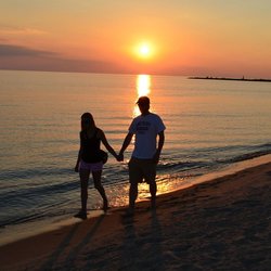 Sunset Beach Walk